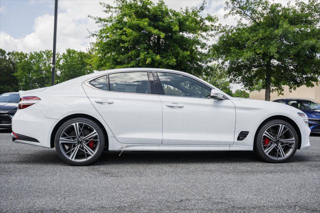 new 2025 Genesis G70 car, priced at $45,602