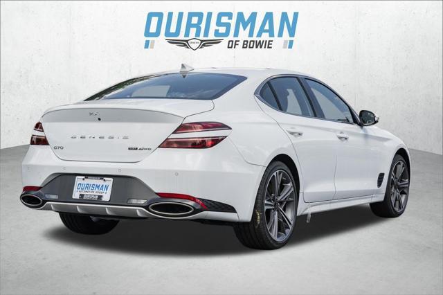 new 2025 Genesis G70 car, priced at $45,602
