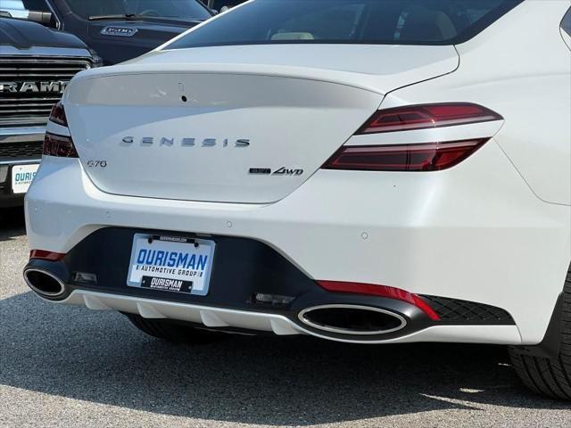 used 2023 Genesis G70 car, priced at $48,000