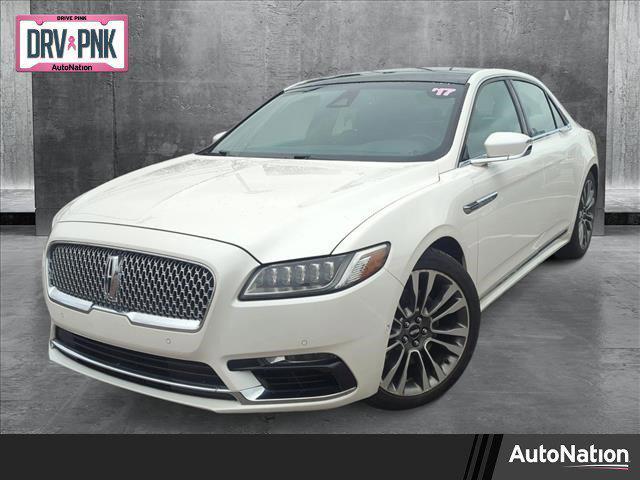 used 2017 Lincoln Continental car, priced at $18,496