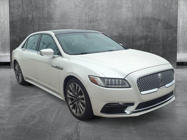 used 2017 Lincoln Continental car, priced at $18,496