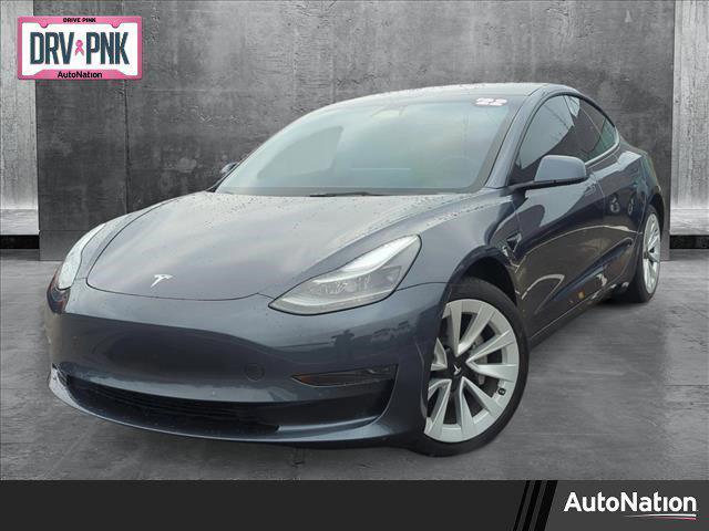 used 2022 Tesla Model 3 car, priced at $25,967