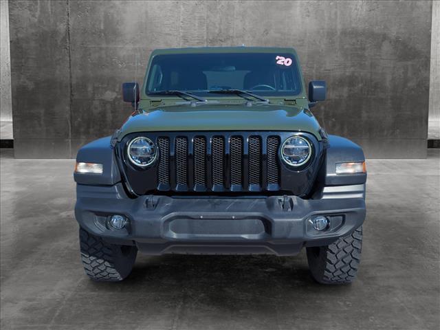 used 2020 Jeep Wrangler Unlimited car, priced at $29,991