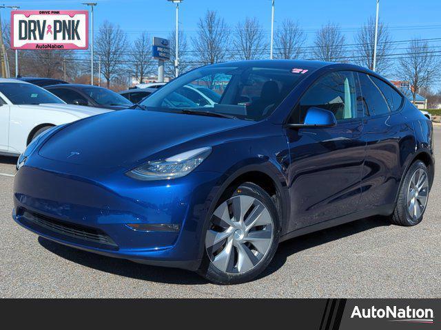 used 2021 Tesla Model Y car, priced at $27,235