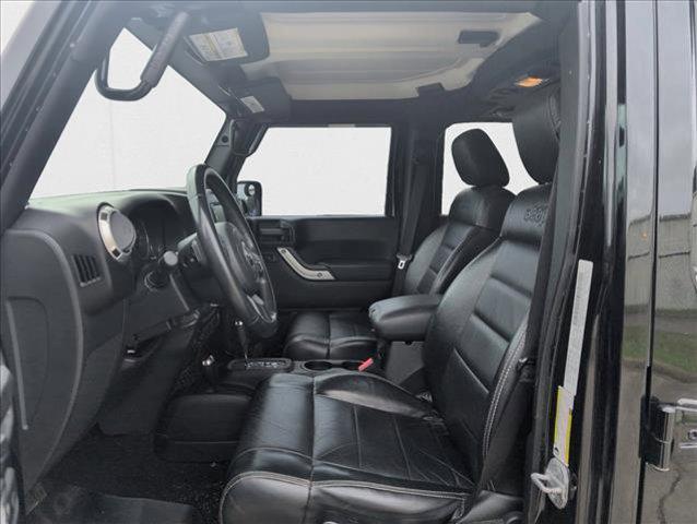 used 2012 Jeep Wrangler Unlimited car, priced at $18,490