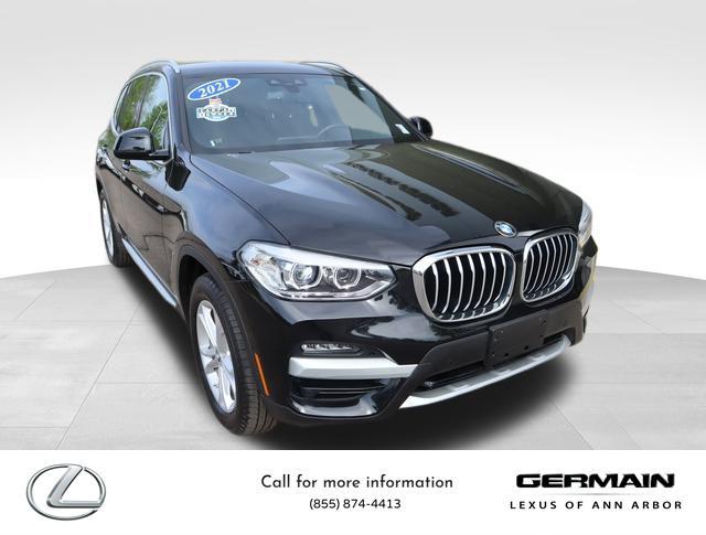 used 2021 BMW X3 car, priced at $35,495