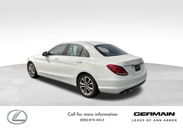used 2018 Mercedes-Benz C-Class car, priced at $13,995