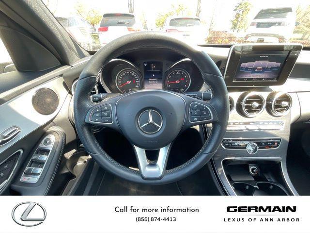 used 2018 Mercedes-Benz C-Class car, priced at $13,995
