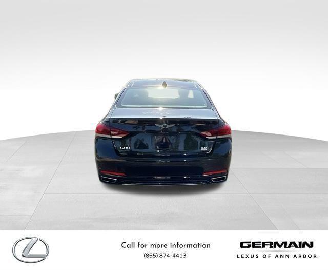 used 2018 Genesis G80 car, priced at $18,995
