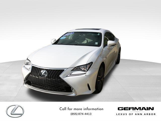 used 2015 Lexus RC 350 car, priced at $21,495