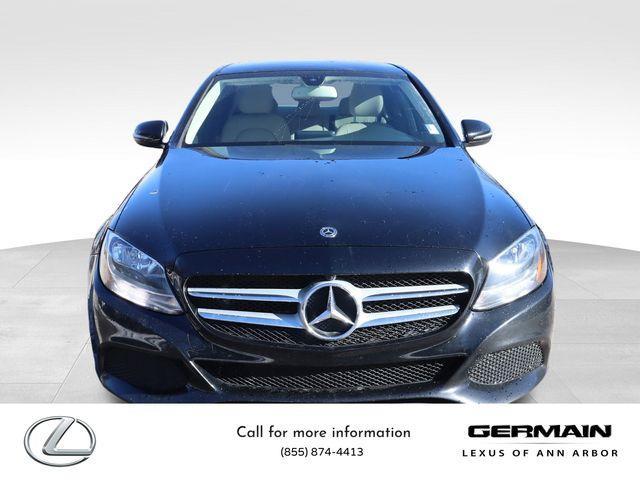 used 2018 Mercedes-Benz C-Class car, priced at $14,995