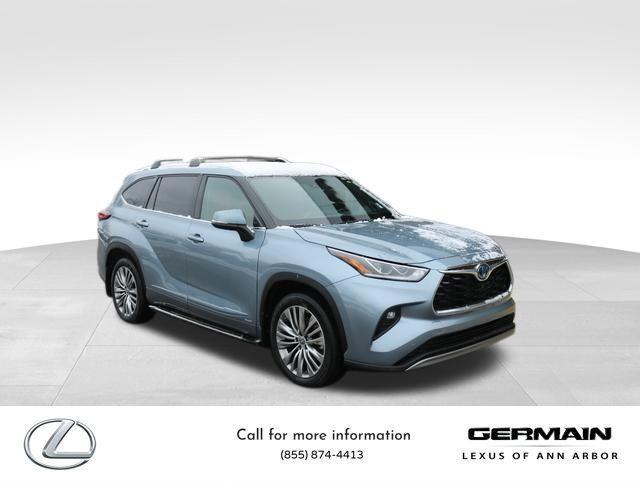 used 2022 Toyota Highlander Hybrid car, priced at $42,495