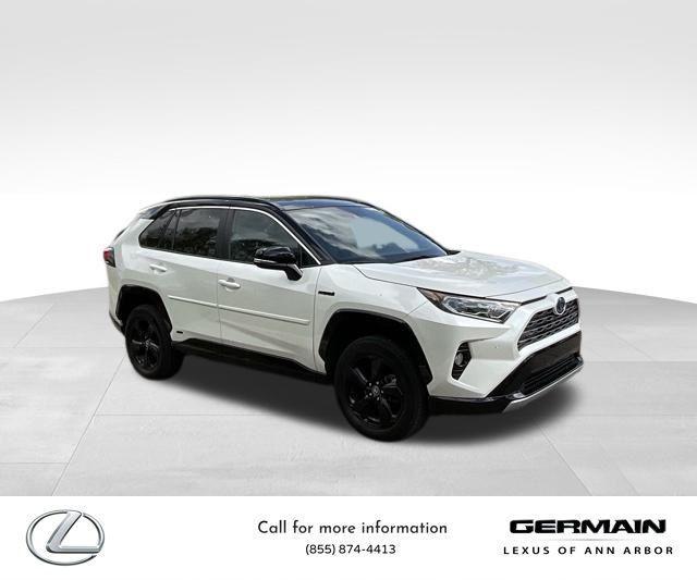 used 2021 Toyota RAV4 Hybrid car, priced at $34,995