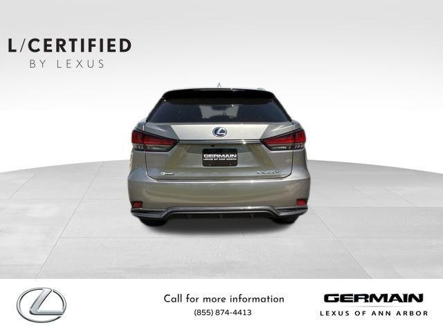 used 2021 Lexus RX 450h car, priced at $44,995