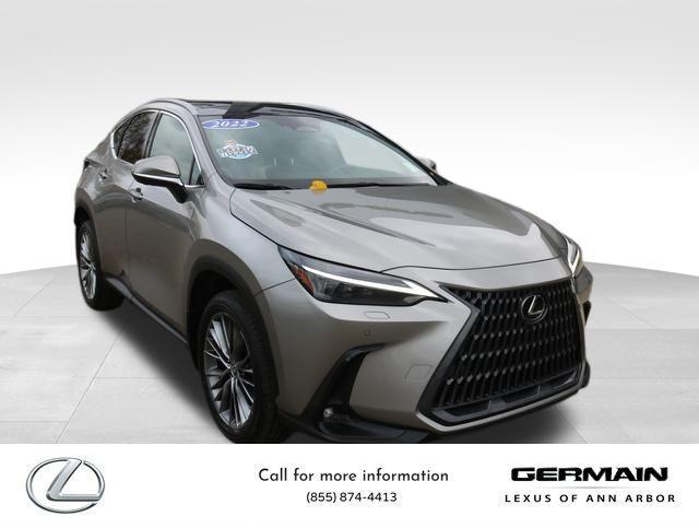 used 2022 Lexus NX 350h car, priced at $44,495