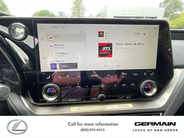 new 2025 Lexus TX 350 car, priced at $63,024