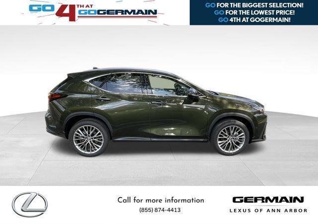 new 2025 Lexus NX 350 car, priced at $55,318