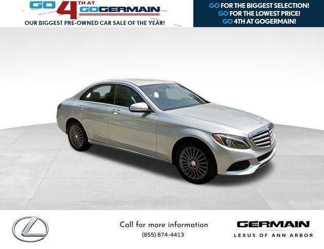 used 2015 Mercedes-Benz C-Class car, priced at $13,495