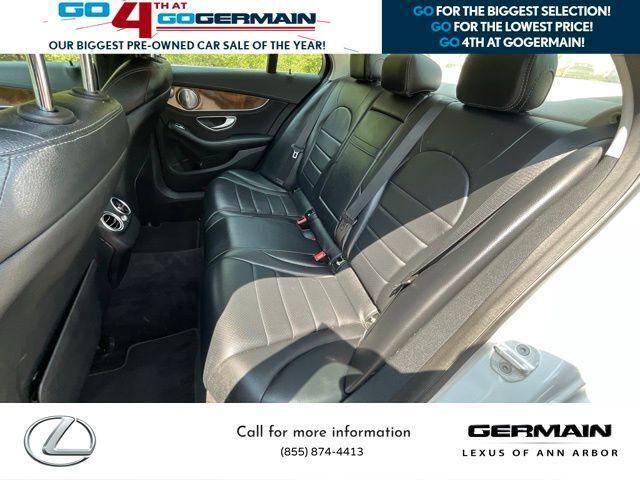 used 2015 Mercedes-Benz C-Class car, priced at $13,495