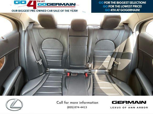 used 2015 Mercedes-Benz C-Class car, priced at $13,495