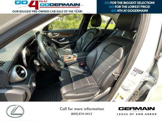 used 2015 Mercedes-Benz C-Class car, priced at $13,495