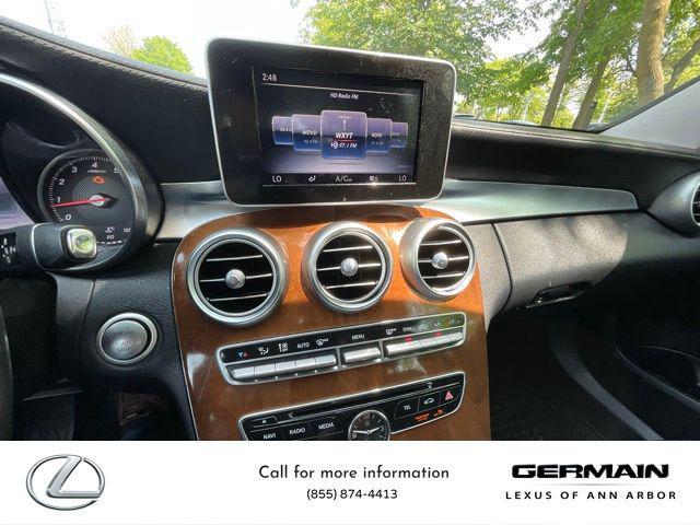 used 2015 Mercedes-Benz C-Class car, priced at $13,495
