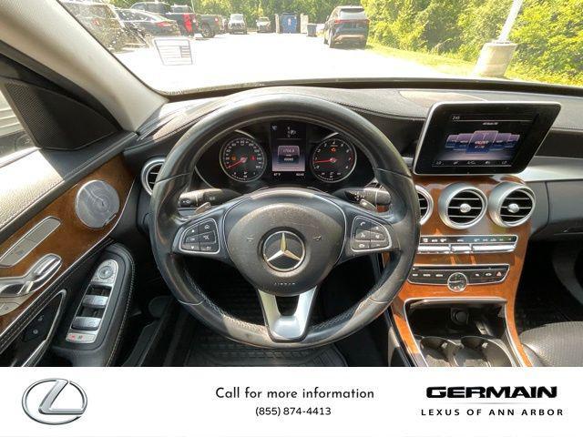 used 2015 Mercedes-Benz C-Class car, priced at $13,495