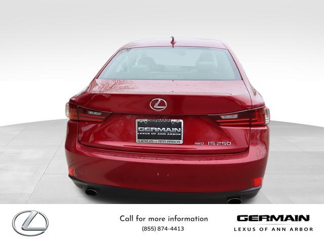 used 2015 Lexus IS 250 car, priced at $20,995
