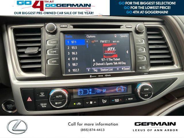 used 2018 Toyota Highlander car, priced at $19,995