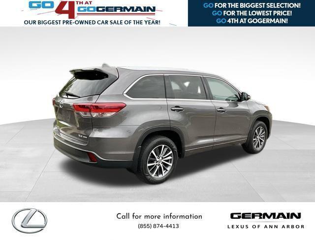used 2018 Toyota Highlander car, priced at $19,995