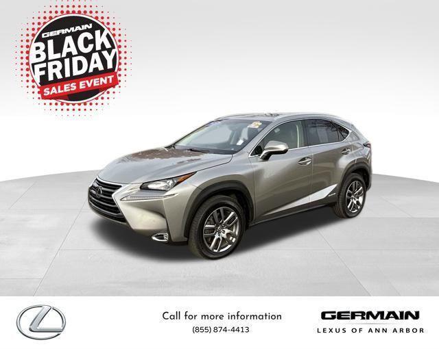 used 2015 Lexus NX 300h car, priced at $19,895
