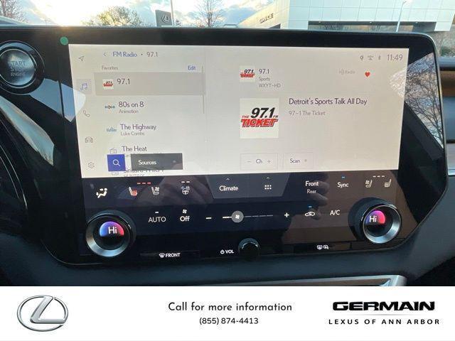 new 2026 Lexus RX 350 car, priced at $55,987