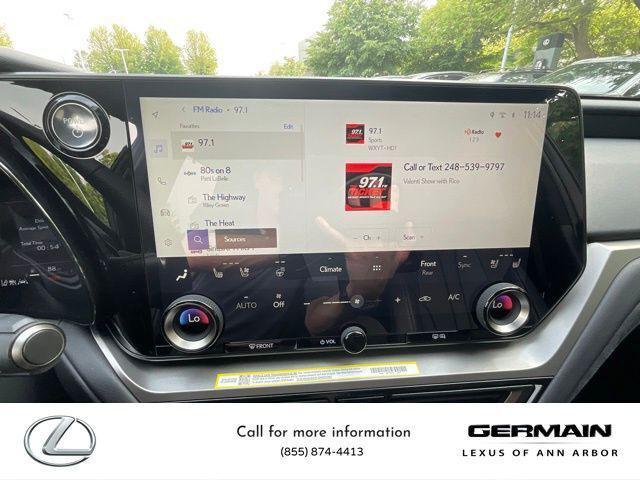 new 2025 Lexus TX 500h car, priced at $72,384