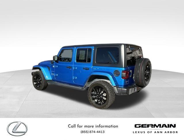 used 2021 Jeep Wrangler Unlimited 4xe car, priced at $24,995