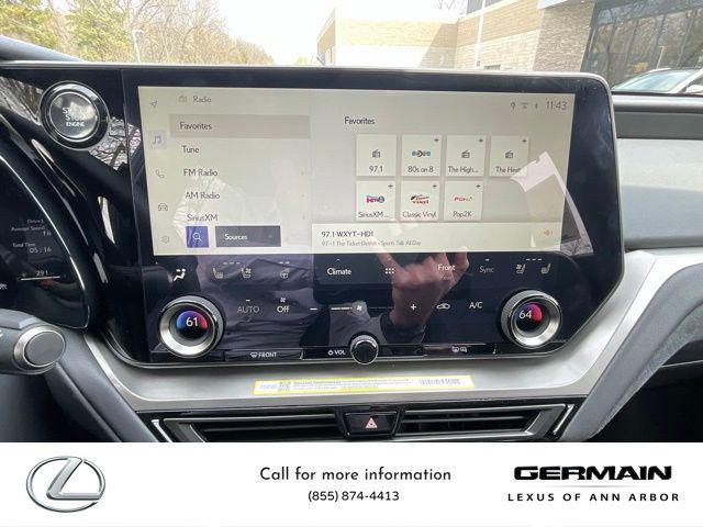 new 2025 Lexus TX 350 car