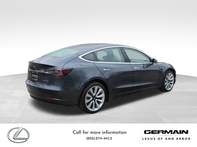 used 2018 Tesla Model 3 car, priced at $23,995