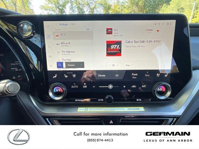 new 2026 Lexus TX 350 car, priced at $66,008