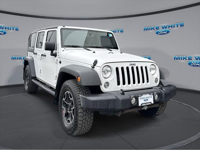 used 2016 Jeep Wrangler Unlimited car, priced at $21,906