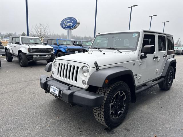 used 2016 Jeep Wrangler Unlimited car, priced at $19,058