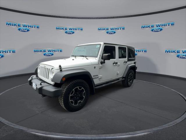 used 2016 Jeep Wrangler Unlimited car, priced at $19,058