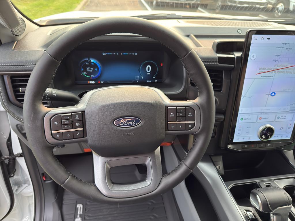 new 2025 Ford F-150 Lightning car, priced at $74,300