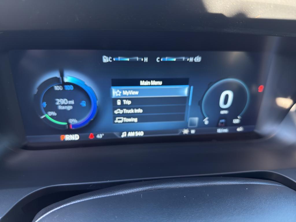 new 2025 Ford F-150 Lightning car, priced at $76,925