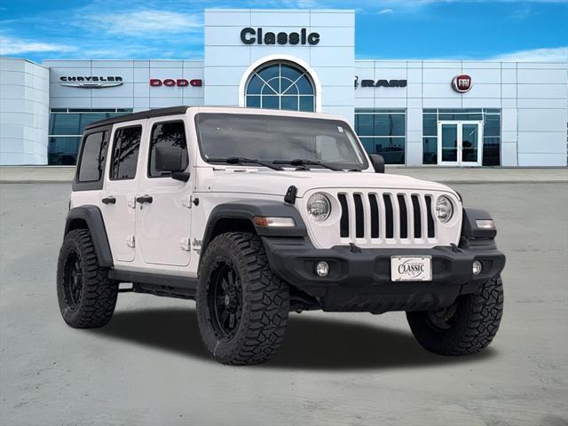 used 2019 Jeep Wrangler Unlimited car, priced at $26,693