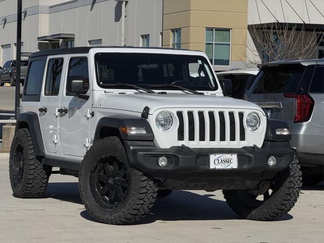 used 2019 Jeep Wrangler Unlimited car, priced at $26,492