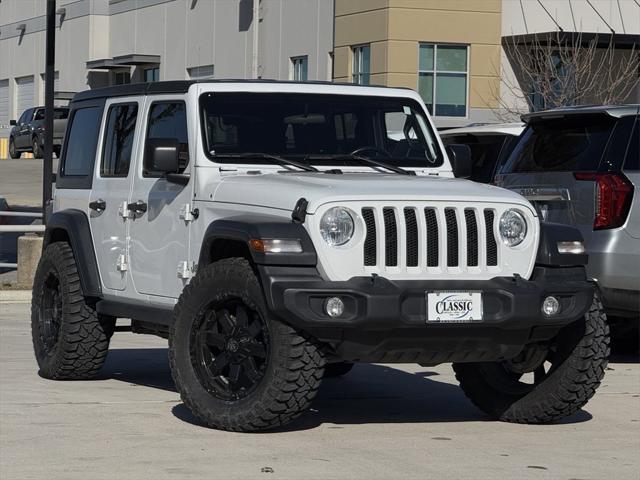 used 2019 Jeep Wrangler Unlimited car, priced at $26,492