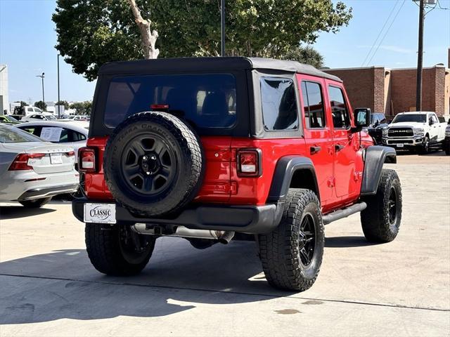 used 2018 Jeep Wrangler Unlimited car, priced at $24,492