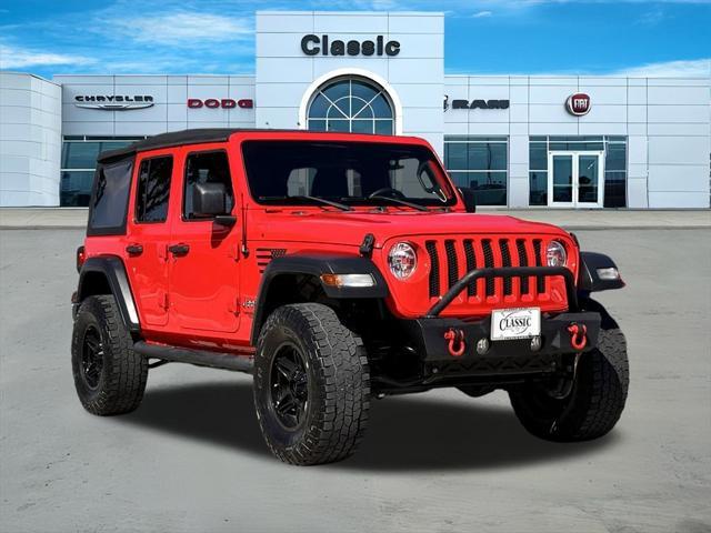 used 2018 Jeep Wrangler Unlimited car, priced at $24,492