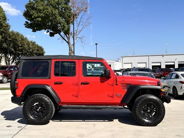 used 2018 Jeep Wrangler Unlimited car, priced at $24,492