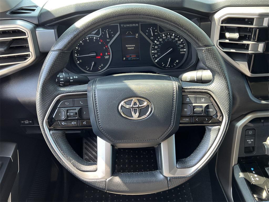 used 2022 Toyota Tundra car, priced at $33,157