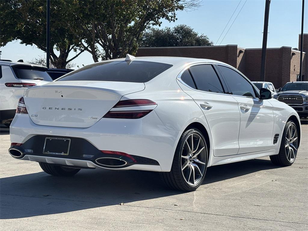 used 2025 Genesis G70 car, priced at $33,651